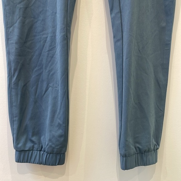 PERRY ELLIS men’s Slim Fit Tech Joggers blue pockets and elasticized cuffs sz S - Picture 4 of 13